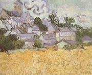 View of Auvers with Church (nn04) Vincent Van Gogh